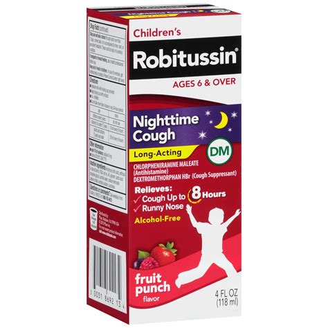 under 4|robitussin for kids under 4.
